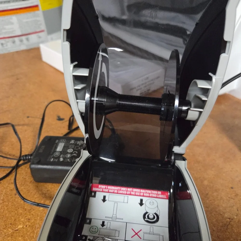 DYMO LabelWriter 450 Thermal Printer Black/Silver Excellent 1750110 USB